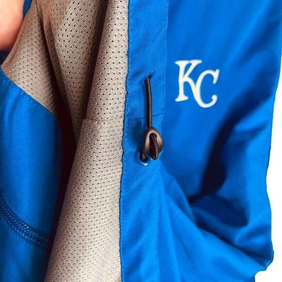Nike | Therma-Fit MLB Kansas City Royals Full Zip Dugout Jacket Size L | EUC - Picture 13 of 15
